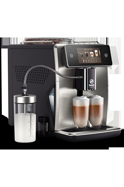 Philips Saeco SM8785/00, 22 tipuri de cafea, 8 profiluri, Ecran color 5.4\", ...
