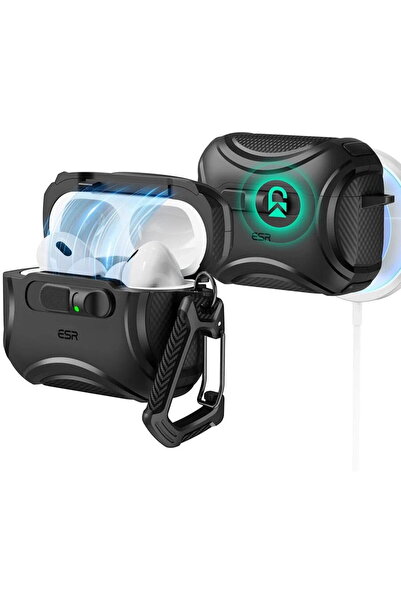 ESR Apple AirPods Pro 3 - Cyber FlickLock HaloLock - Negru