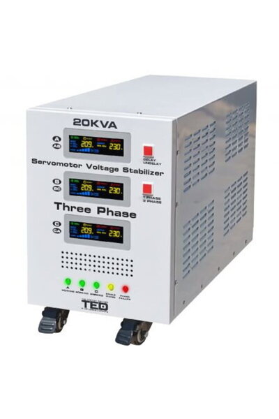 TED Electric Stabilizator retea maxim 20KVA-SVC cu servomotor trifazat-trifaz...