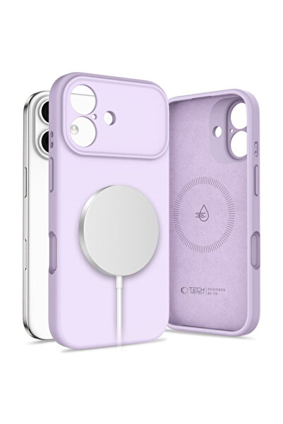 Tech-Protect HusДѓ Silicone MagSafe pentru iPhone 17, finisaj silicon premium...