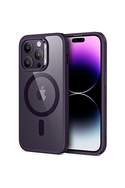 ESR Husa pentru iPhone 14 Pro - Classic Hybrid HaloLock - Clear Purple