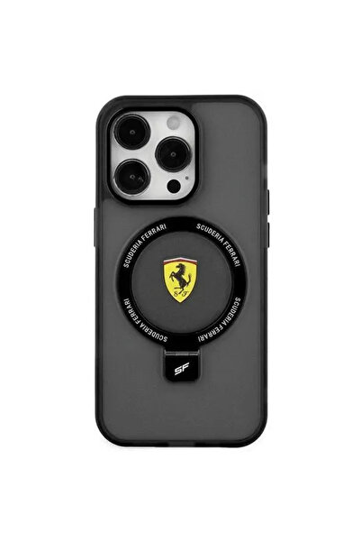 Ferrari Husă MagSafe cu Suport Inel, Colecția 2023, pentru iPhone 15 Plus / 1...