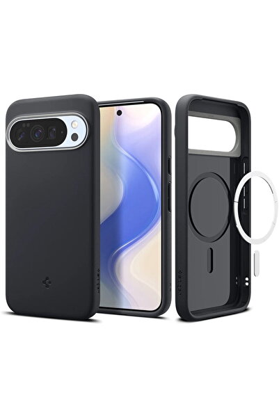 Spigen Калъф за Google Pixel 10 Pro XL - Caseology Nano Pop MagSafe - Черен с...