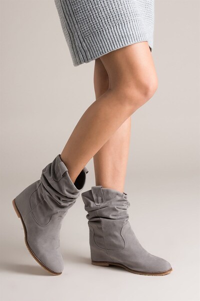 Fox Shoes حذاء نسائي رمادي C735041202