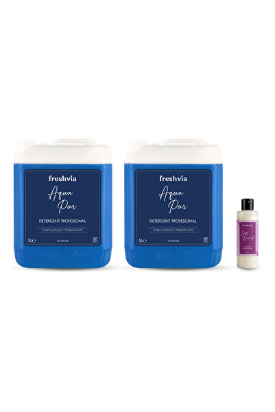 freshvia Pachet cu 2x Detergent Profesional Aqua Pur + CADOU Balsam Soft Orchid