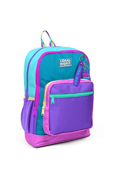 Coral High Pembe Pastel Renkli Okul Çantası 23759
