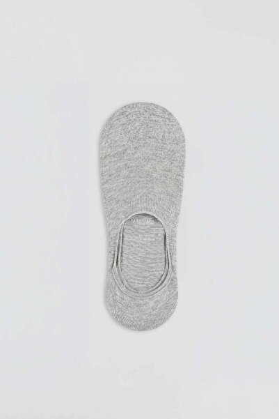 ablukaonline Men's Cotton Invisible Ballerina Socks Gray