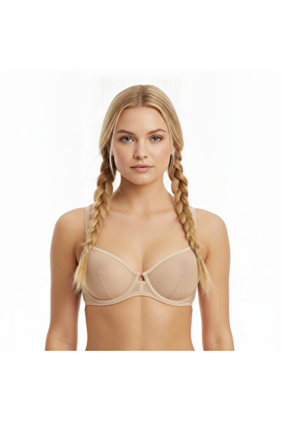 BONBON Women's young tulle transparent underwire bra bb2539