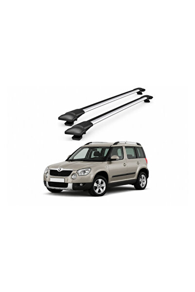 ART Bare portbagaj transversale auto aluminiu compatibile Skoda Yeti (5L) SUV...