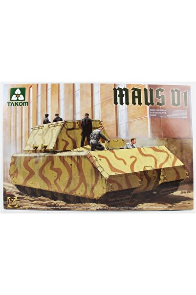 Takom 2049 1/35 Scale, German Super Heavy Tank Maus V1, Plastic Model Kit