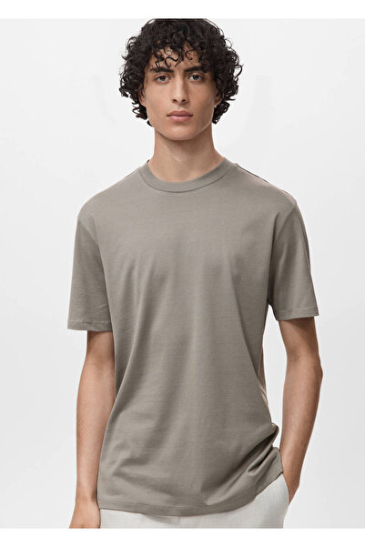 MANGO Man Tricou cu croială obișnuită 100% bumbac