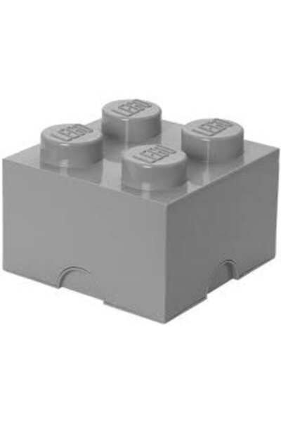 LEGO Cutie de depozitare in forma de caramida ®, Gri, 4003