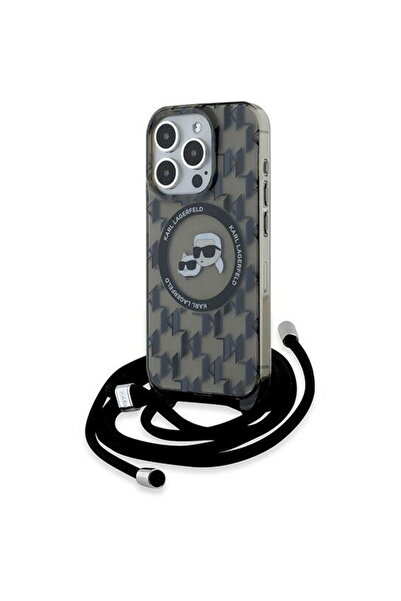 Karl Lagerfeld Husa pentru iPhone 15 Pro Max - IML Crossbody MagSafe (KLHMP15...