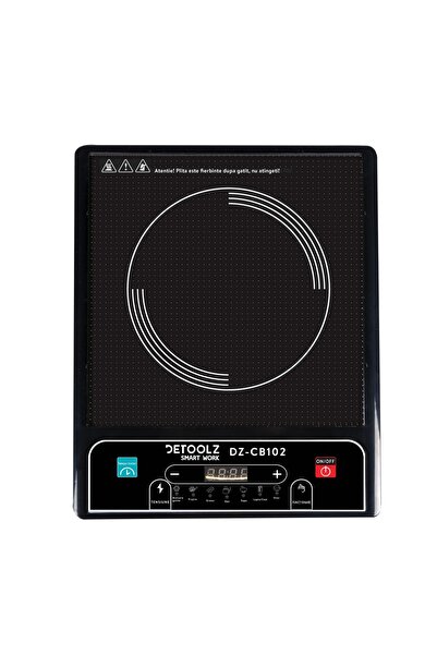DETOOLZ Plită cu inducție ceramică 1500W