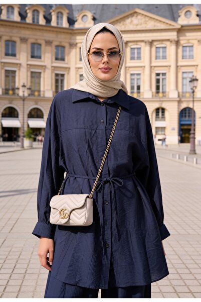 Aselim Hijap Moda طقم حجاب نسائي صيفي مع قميص كتان بالفراولة – أناقة مريحة مع...