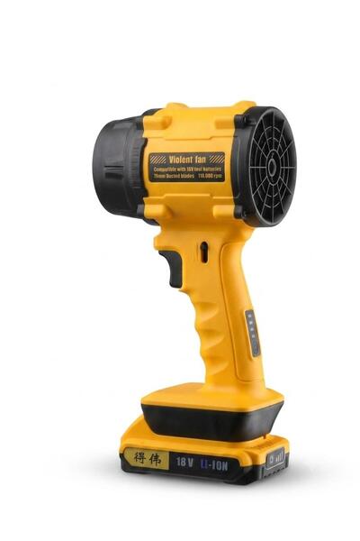 GENERAL F018 Cordless Turbo Air Blower – 110,000 RPM High-Speed Electric Dust...