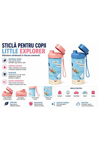 Rothoplast Pahar de apa pentru copii, de scoala, din plastic