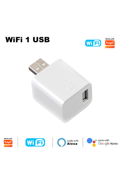 Choice17 WiFi 1 USB Smart Zigbee WIFI Micro USB Adaptor Switch 5V Mini 1 2 3 ...
