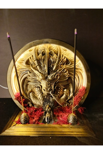 FORTE DESING GAME OF THRONES LED Işıklı Geri Akış Şelale ve Çubuk Tütsülük De...