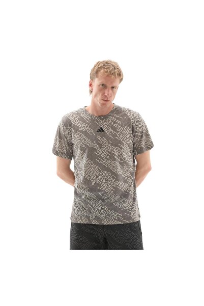 adidas KF3098-E D4T Aop Tee Tricou bărbătesc gri