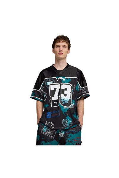 Puma 635066-01 the Atw Dylan Aop Jersey Men's T-Shirt Black