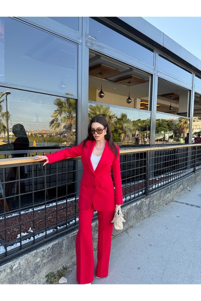 Vuntal BUTİK DOUBLE BUTTON BLAZER SET