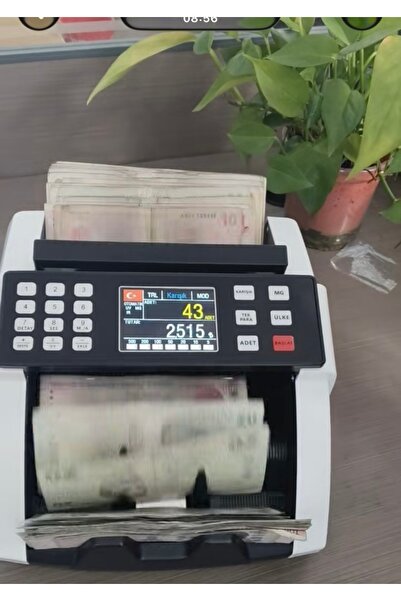 JAEGER PSM Elektronik 7300 Tl karışık Sayım Dolar ve Euro Adet sayım Sahte Ko...