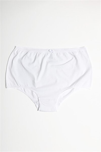 BAYKAR Women's Plus Size Panties Set of 3 8807 White
