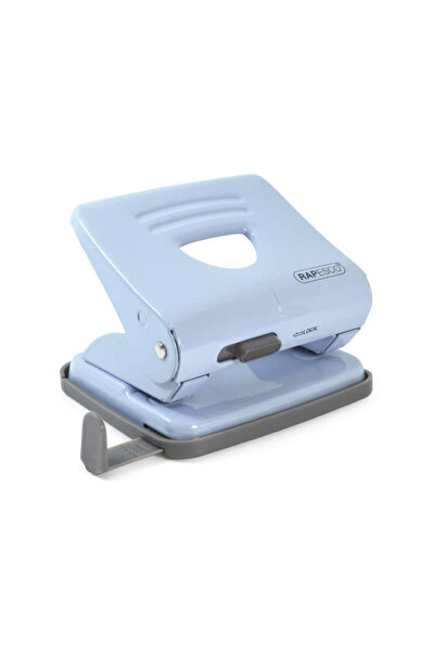 Rapesco Perforator metalic cu 2 găuri, 25 de coli, diverse culori, albastru