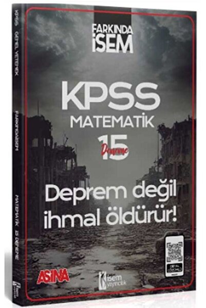 İsem Yayıncılık SÜPER FİYAT - İsem 2025 KPSS Matematik Aşina 15 Deneme Çözüml...