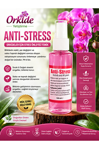 Orkide Yetiştirme Anti-stress - Orkideler Için Stres Önleyici Tonik 100ml