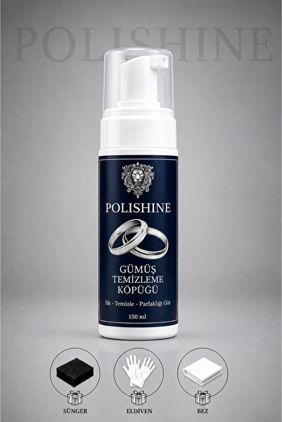 POLİSHİNE Gümüş Temizleme ve Parlatma Köpüğü 150ml