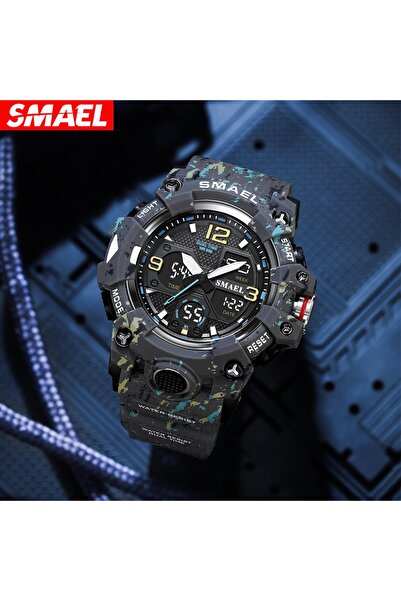 SMAEL 8045 Dijital Ve Analog Erkek Kol Saat