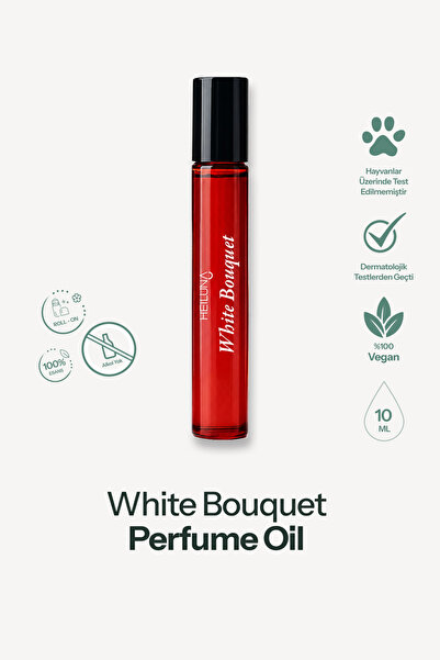 Heiluna White Bouquet | Sürülebilir %100 Esans Kadın Parfüm | Alkolsüz & Doğa...