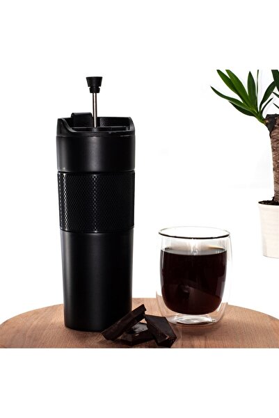gifttime Kişiye Özel French Press Termos