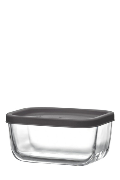 LAV Cube Glass Storage Container Set of 2 Small Size 405 ml