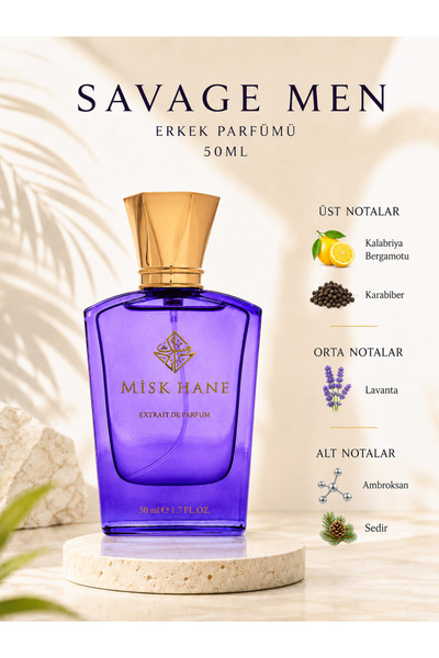 MİSKHANE Savage Men Parfüm 50ml