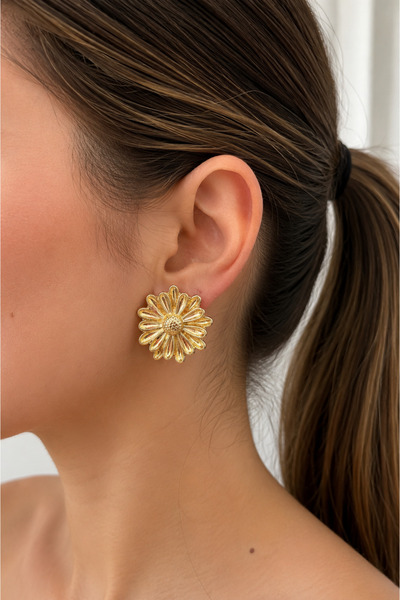 Lisse.co Special Collection Daisy Flower Earrings