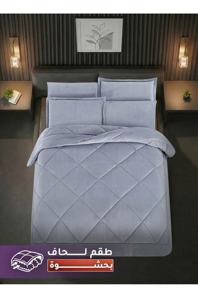 Melen Mellin's Tablecloths |   Winter Velvet Fur Single and Twin 4 Piece Thic...