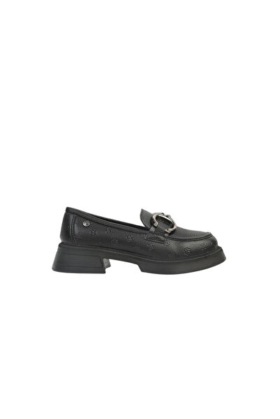 Pierre Cardin Pantofi casual de damă cu imprimeu negru