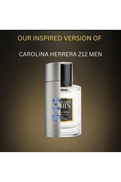 LATELİER ERİN Apa de parfum L’Atelier ERIN M25, 50 ml, pentru bărbați, inspir...