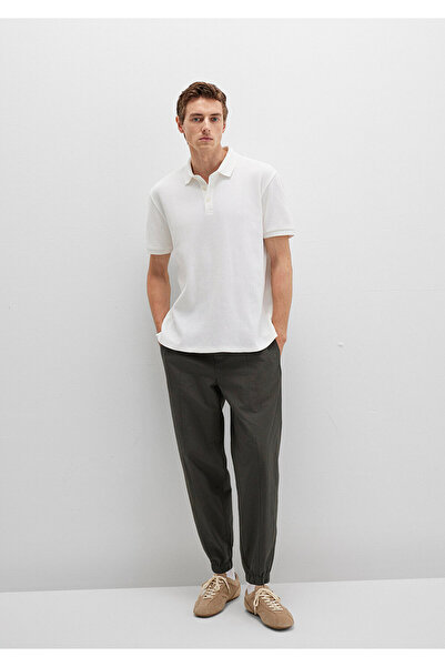 Mavi Beli Lastikli Antrasit Jogger Pantolon 0010190-86764