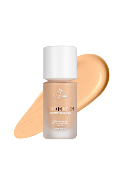 Bogenia Boginia Bg609.006 Collagen Hydrating Shimmer Foundation Cream with Ba...