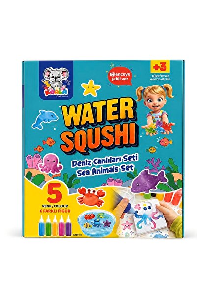 Koala Water Squshı Deniz Canlıları Seti