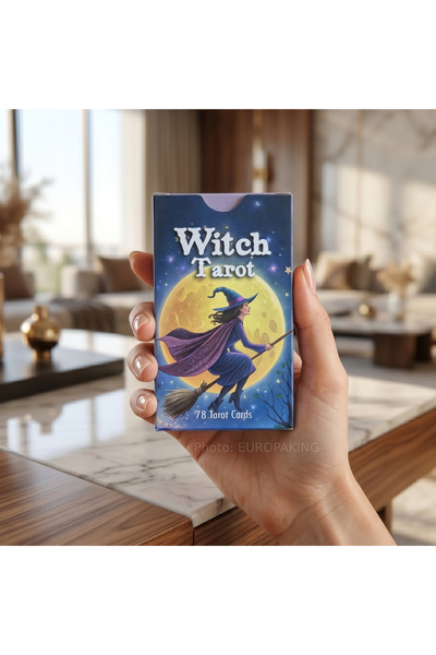 Tanem Mall Witch Tarot 78 Kart – Cadı Temalı Spiritüel Tarot Destesi