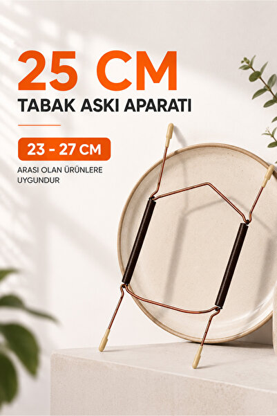 Ref-San REFSAN Tabak Askı Aparatı 5li Set - 25 cm