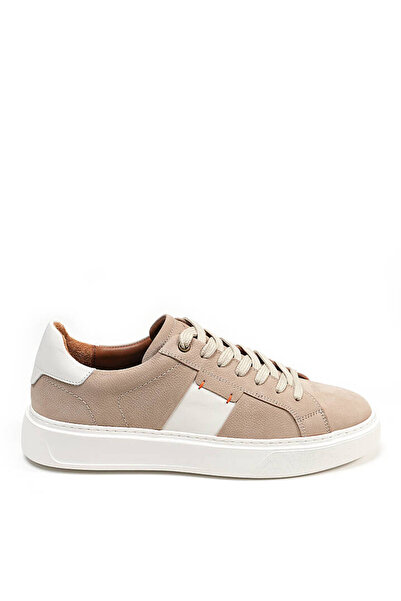 Vogel Pera Premium Bej Deri Sneaker