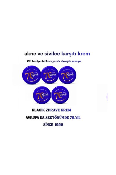 ZDRAVE KREM 5 ADET