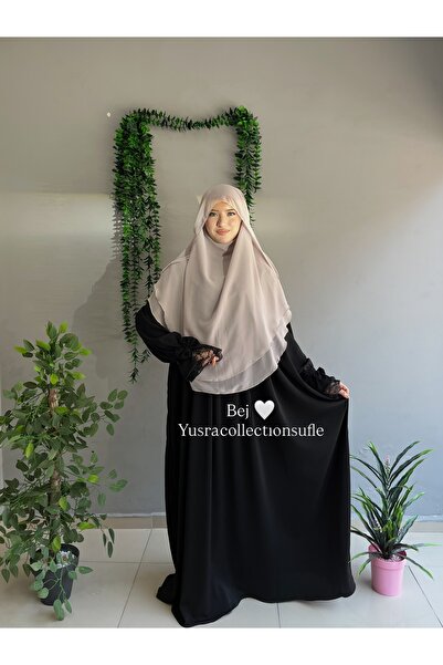 Yüsra Collection Tesettür Gölgeli Oval Sufle