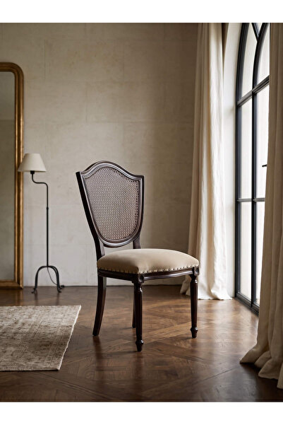 KleinHaus Furniture Retro Sandalye - Klasik Yemek Sandalyesi - Ahşap Sandalye